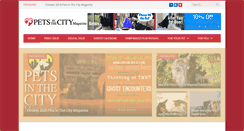 Desktop Screenshot of petsinthecitymagazine.com